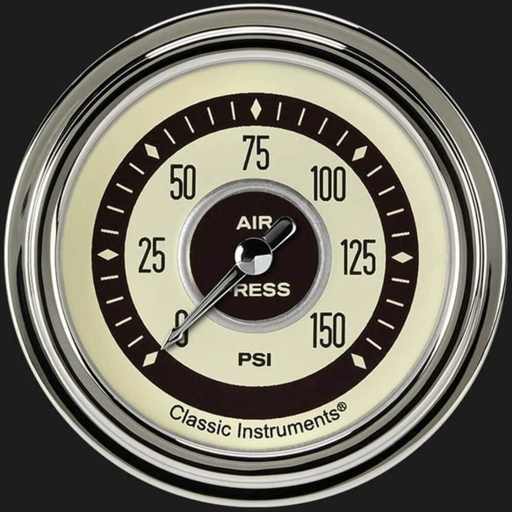 Nostalgia VT 2 5_8_ Air Pressure Gauge NT318SLC
